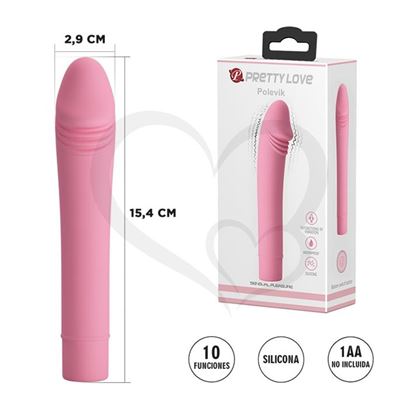 Estimulador vaginal y de punto G con 10 velocidades